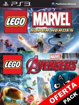 LEGO MARVELS AVENGERS + LEGO MARVEL SUPER HEROES PS3