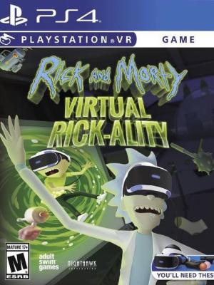 Rick and Morty Virtual Rick ality PS4 VR