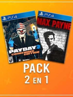 2 JUEGOS EN 1 PAYDAY 2 CRIMEWAVE EDITION mas Max Payne PS4