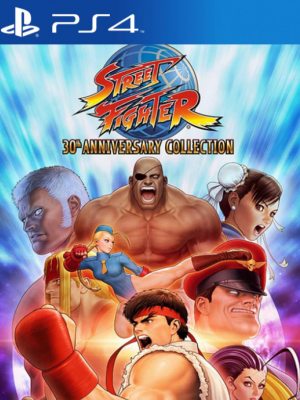12 juegos en 1 Street Fighter 30th Anniversary PS4