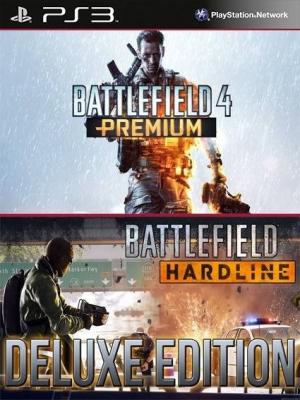 Battlefield Hardline Deluxe Edition Mas Battlefield 4 Edición Premium PS3