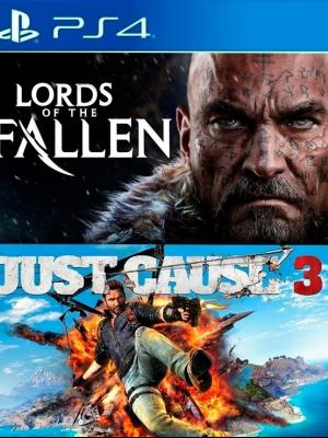 2 JUEGOS EN 1 Lords of the Fallen mas Just Cause 3 PS4