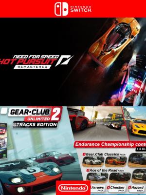 NEED FOR SPEED HOT PURSUIT REMASTERED más Gear Club Unlimited 2 - NINTENDO SWITCH