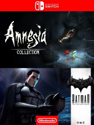 AMNESIA COLLECTION más Batman The Telltale Series - NINTENDO SWITCH
