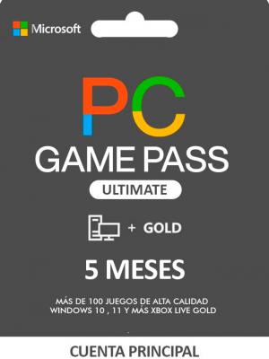 PC GAME PASS ULTIMATE SUSCRIPCIÓN DE 5 MESES CUENTA